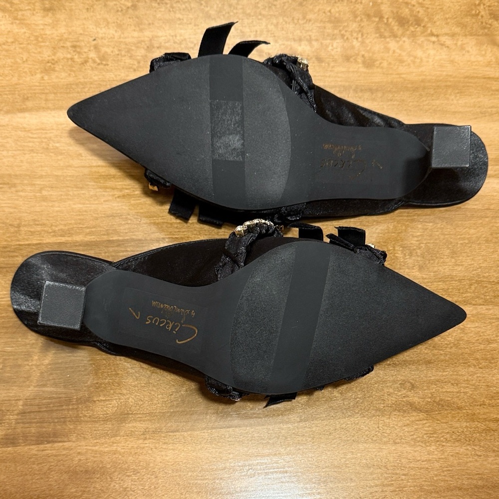 Sam Edelman Rhinestone Embellished Mules - Picture 14 of 15